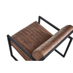 Sillón moderno con patas de acero