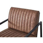 Sillón moderno con patas de acero