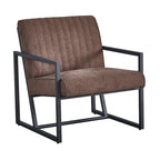 Sillón moderno con patas de acero