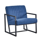 Sillón moderno con patas de acero