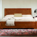 HomeRoots Brown Wood Queen Bed Frame