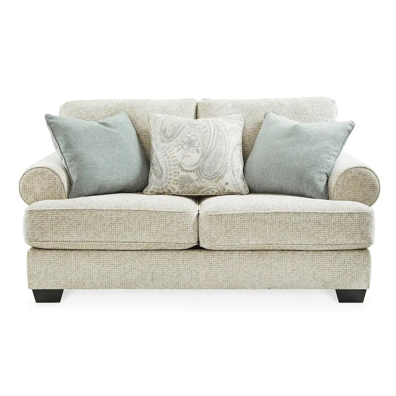 Sofá biplaza Monaghan Beige - 74W x 45D x 39H