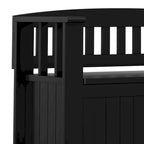 Banco de almacenamiento pequeño para recibidor con tapa abatible - Madera de pino maciza