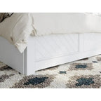 Cama Plataforma Matrimonial con Cabecera, Piecera y Cama Nido Matrimonial a juego