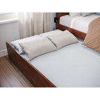 Cama Plataforma Matrimonial con Cabecera, Piecera y Cama Nido Matrimonial a juego