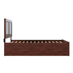 Cama Plataforma Matrimonial con Cabecera, Piecera y Cama Nido Matrimonial a juego