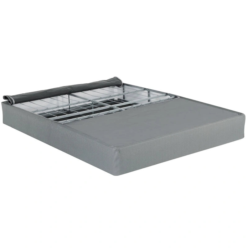Base de colchón plegable de metal de 9 pulgadas