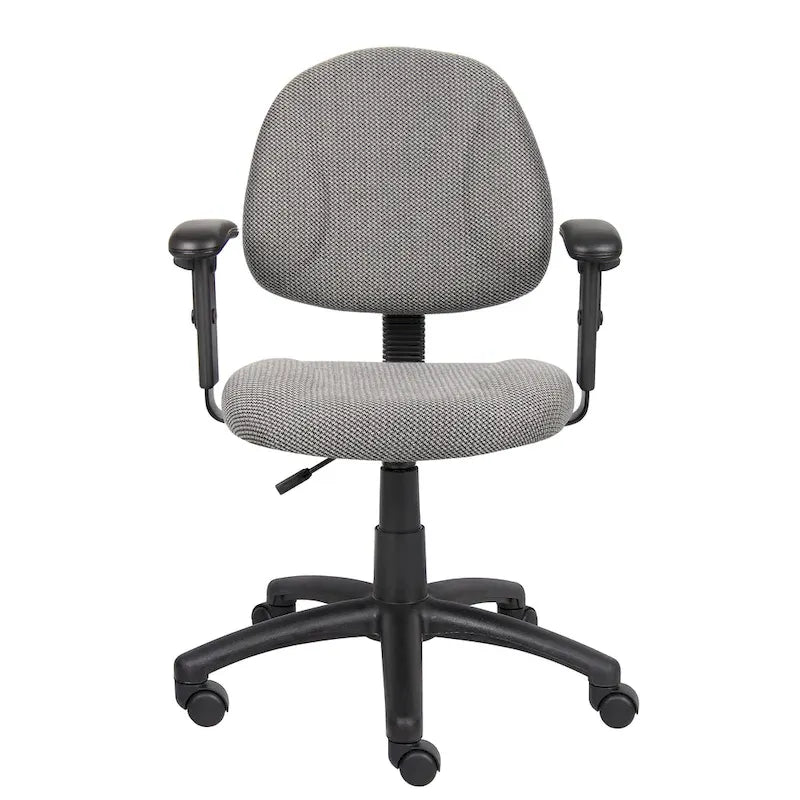 Silla de tela para postura con brazos ajustables