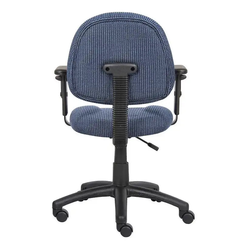 Silla de tela para postura con brazos ajustables