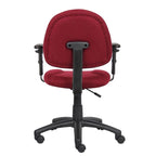 Silla de tela para postura con brazos ajustables