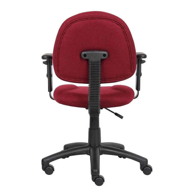 Silla de tela para postura con brazos ajustables