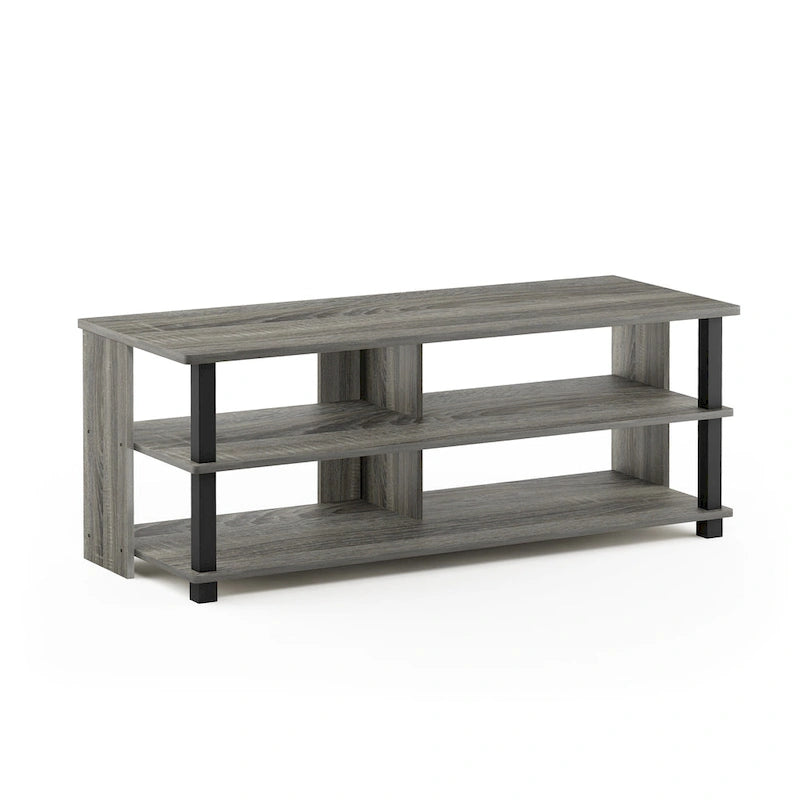 Mueble de TV de madera de 3 niveles