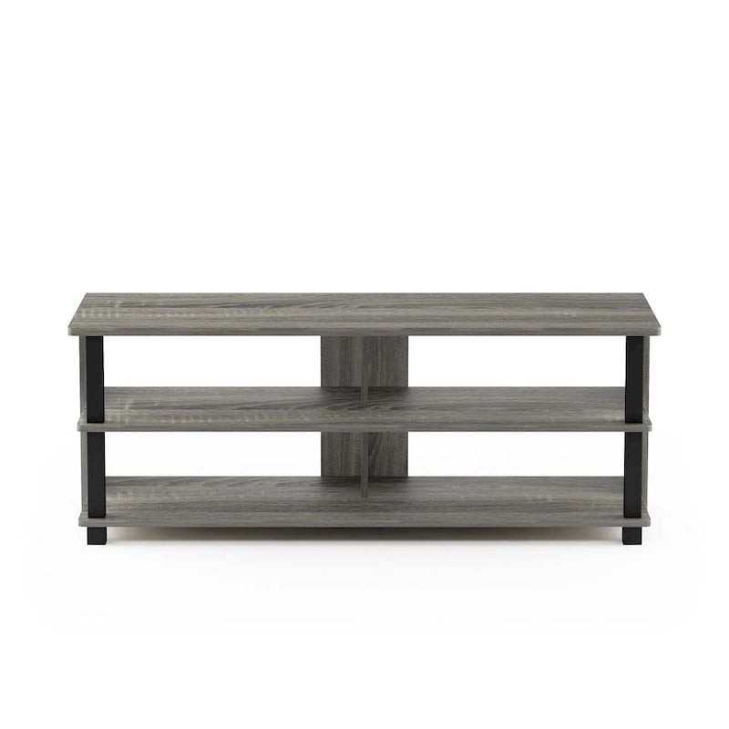 Mueble de TV de madera de 3 niveles