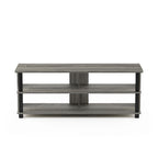 Mueble de TV de madera de 3 niveles