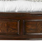 Marco de cama de madera tamaño King - Marrón