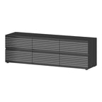 Cómoda baja de 6 cajones y soporte para TV