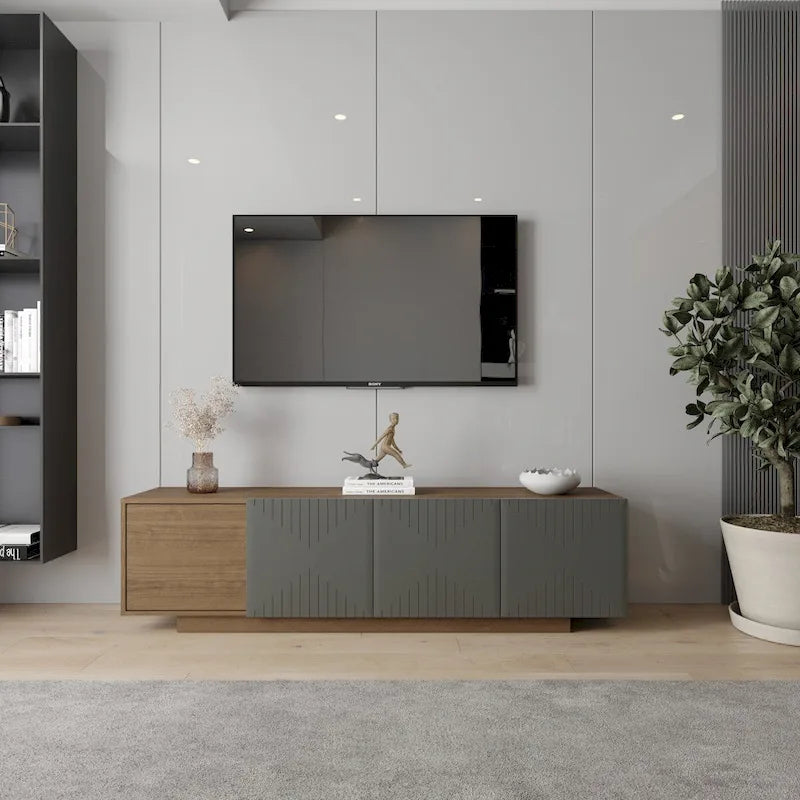 Mueble de TV para televisores de hasta 80 pulgadas