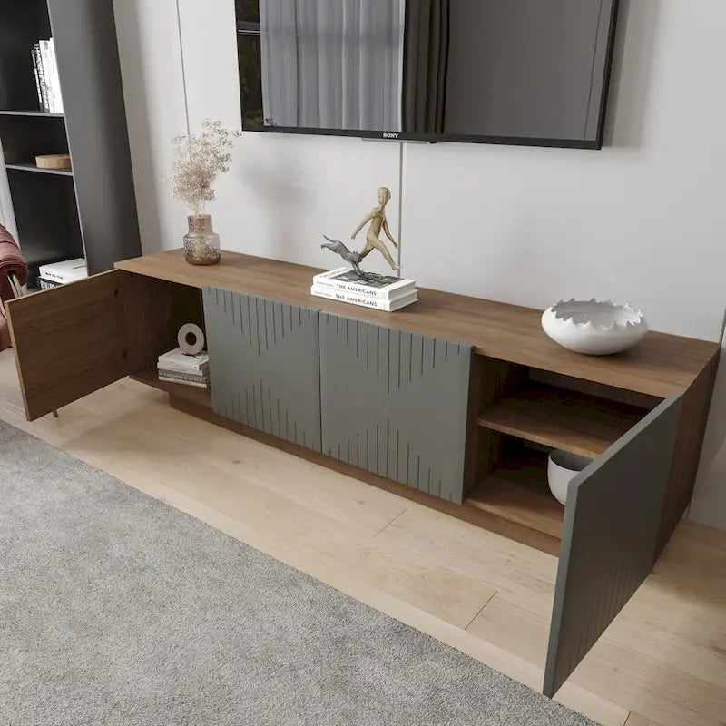 Mueble de TV para televisores de hasta 80 pulgadas