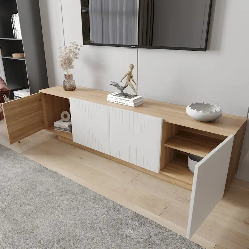 Mueble de TV para televisores de hasta 80 pulgadas