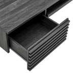 Escritorio de oficina de madera para montar en la pared