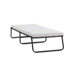 Cama plegable para invitados con colchón de espuma de gel