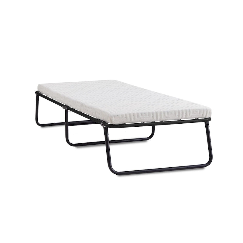 Cama plegable para invitados con colchón de espuma de gel