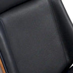 Silla ejecutiva de oficina con respaldo alto y ruedas