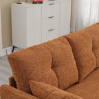 Sofá Seccional Modular con Almacenamiento y Función Reclinable