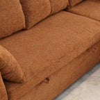 Sofá Seccional Modular con Almacenamiento y Función Reclinable