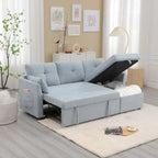Sofá Seccional Modular con Almacenamiento y Función Reclinable