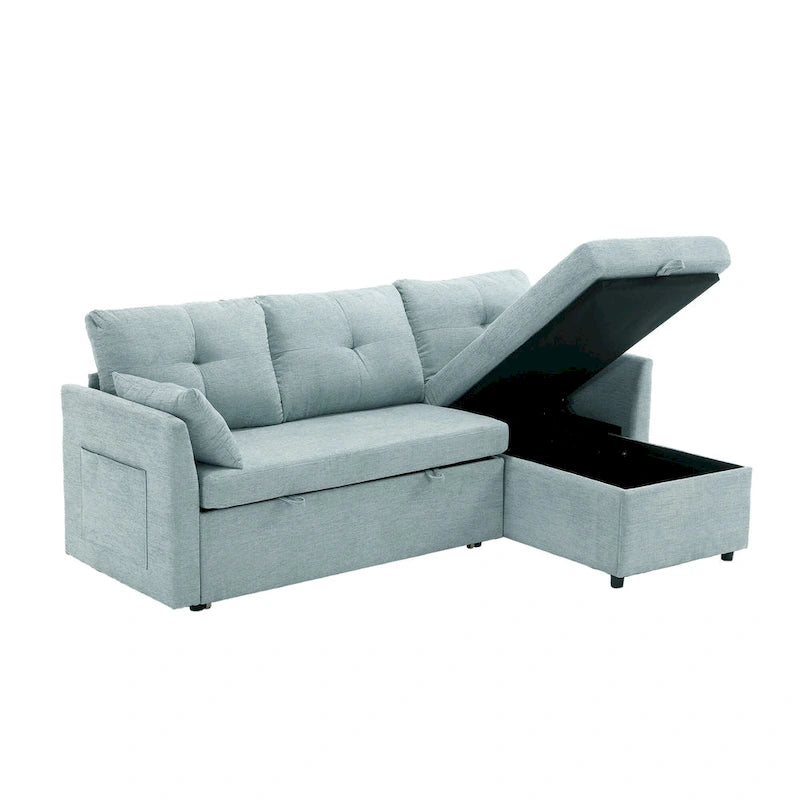 Sofá Seccional Modular con Almacenamiento y Función Reclinable