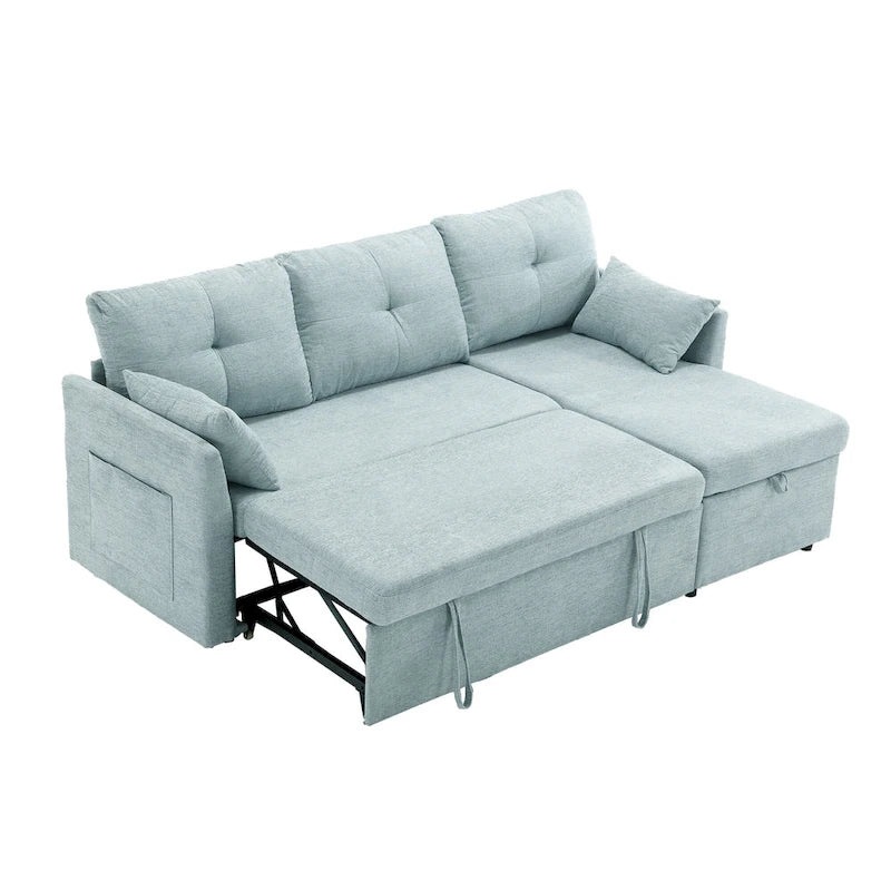 Sofá Seccional Modular con Almacenamiento y Función Reclinable