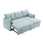 Sofá Seccional Modular con Almacenamiento y Función Reclinable