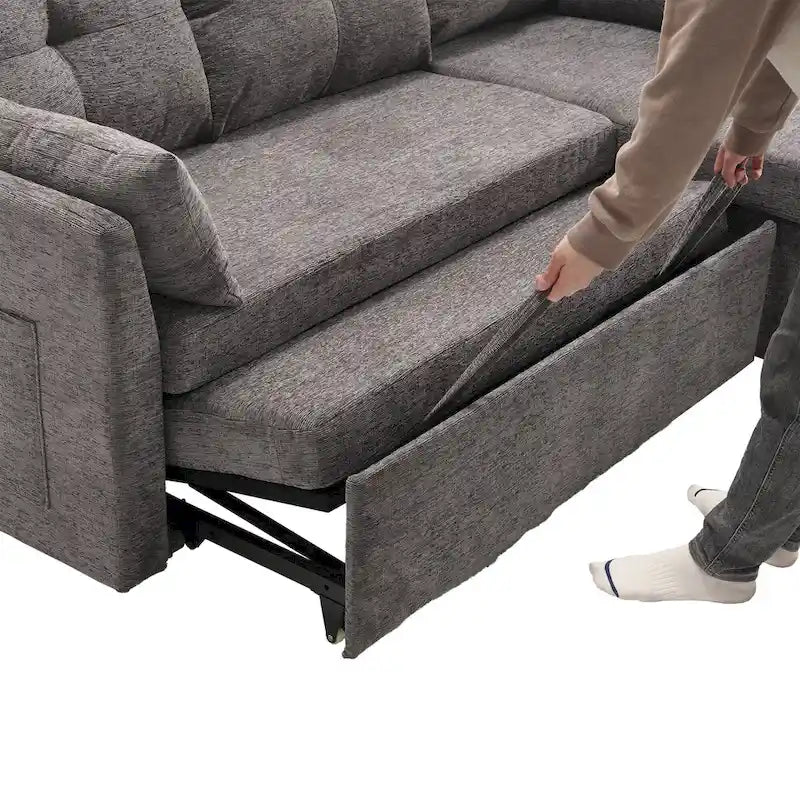 Sofá Seccional Modular con Almacenamiento y Función Reclinable