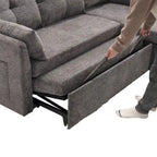 Sofá Seccional Modular con Almacenamiento y Función Reclinable