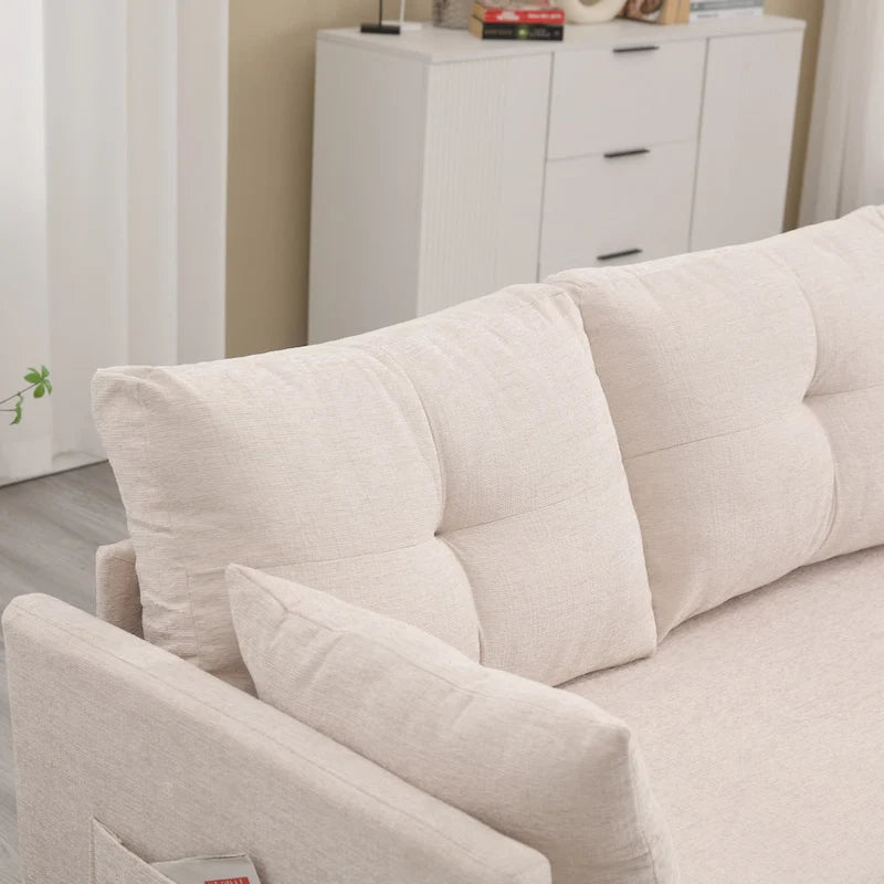 Sofá Seccional Modular con Almacenamiento y Función Reclinable