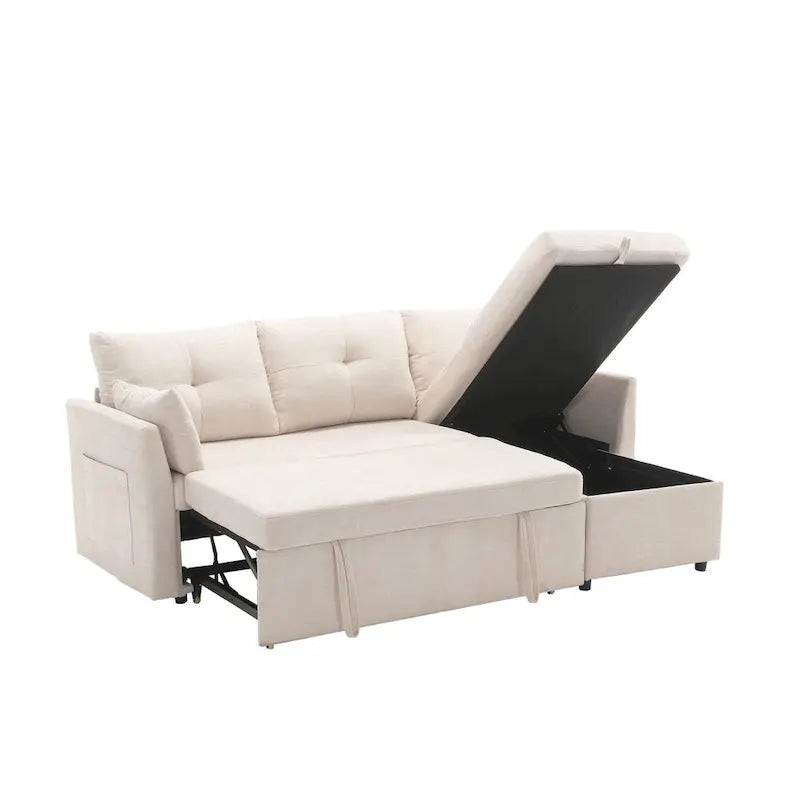 Sofá Seccional Modular con Almacenamiento y Función Reclinable