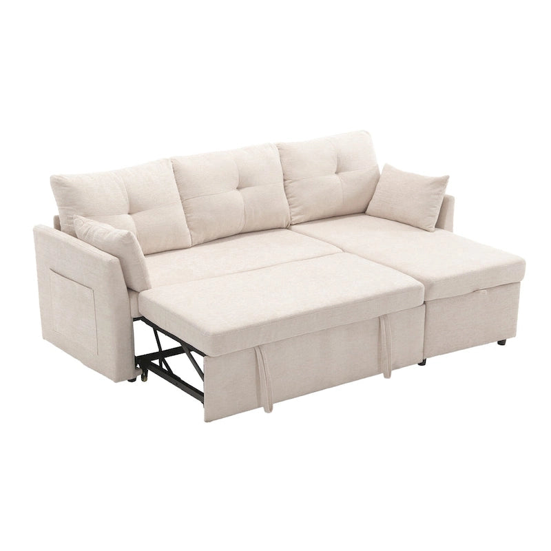 Sofá Seccional Modular con Almacenamiento y Función Reclinable