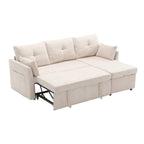 Sofá Seccional Modular con Almacenamiento y Función Reclinable
